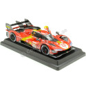 Cochesdemetal.es 2023 Ferrari 499P 3.0L Turbo V6 Nº51 Guidi/Calado/Giovinazzi Ganador 24h LeMans 1:24 Bburago 26309-51