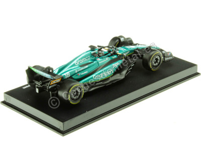 Cochesdemetal.es 2023 Aston Martin AMR23 Nº18 Lance Stroll Aramco Cognizant F1 Team 1:43 Bburago Signature Series 38091S 2