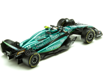 Cochesdemetal.es 2023 Aston Martin AMR23 Nº14 Fernando Alonso Aramco Cognizant F1 Team 1:43 Bburago 38090A 2