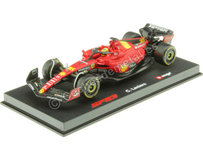 Cochesdemetal.es 2023 Scudería Ferrari F1 SF-23 Nº16 Charles Leclerc GP F1 Monza 1:43 Bburago Signature Series 36835L