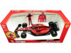 Cochesdemetal.es 2023 Ferrari SF-23 Fórmula 1 Nº55 Carlos Sainz + Figura del Piloto 1:24 Bburago 26809