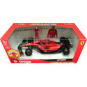 Cochesdemetal.es 2023 Ferrari SF-23 Fórmula 1 Nº16 Charles Leclerc + Figura del Piloto 1:24 Bburago 26809L