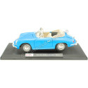 Cochesdemetal.es 1961 Porsche 356B Cabriolet Azul 1:18 Maisto 12025