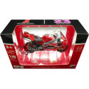 Cochesdemetal.es Set 12 2023 Ducati Desmosedici Team Lenovo Nº1 Francesco "Pecco" Bagnaia Campeon del Mundo MotoGP 1:18 Maist...