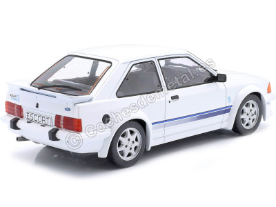 Cochesdemetal.es 1985 Ford Escort RS Turbo MKIII Blanco Decorado 1:18 MC Group 18419 2