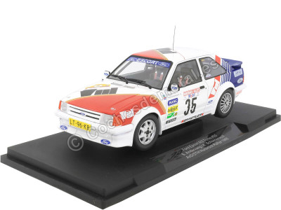 Cochesdemetal.es 1985 Ford Escort RS Turbo MKIII Nº35 Andervang/Schoonenwolf Rally Hunsrück 1:18 MC Group 18422