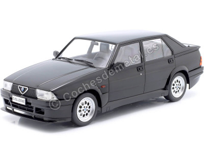 Cochesdemetal.es 1987 Alfa Romeo 75 Turbo Evoluzione Negro 1:18 MC Group 18429