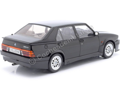 Cochesdemetal.es 1987 Alfa Romeo 75 Turbo Evoluzione Negro 1:18 MC Group 18429 2