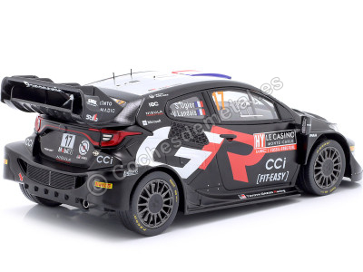 Cochesdemetal.es 2024 Toyota GR Yaris Rally1 Hybrid Nº17 Ogier/Landais Rally Monte Carlo 1:18 IXO Models 18RMC196.22 2