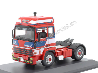 Cochesdemetal.es 1978 Cabeza Tractora Berliet TR350 Rojo/Azul/Blanco 1:43 IXO Models TR194.22