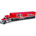 Cochesdemetal.es 2020 Camión International Lonestar con Trailer "Edelbrock" 1:64 Maisto Design 12418-05