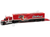 Cochesdemetal.es 2020 Camión International Lonestar con Trailer "Edelbrock" 1:64 Maisto Design 12418-05