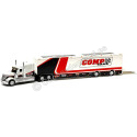 Cochesdemetal.es 2020 Camión International Lonestar con Trailer "Comp Cams" 1:64 Maisto Design 12418-04