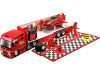 Cochesdemetal.es 2014 Camión Ferrari Transportador Equipo Ferrari + Ferrari FXX-K y Accesorios 1:43 Bburago 18-31202