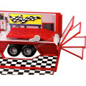 CARSDEMETAL.ES 2014 Ferrari Truck Ferrari + Ferrari FXX-K et accessoires 1:43 Bburago 18-31202