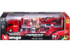 CARSDEMETAL.ES 2014 Ferrari Truck Ferrari + Ferrari FXX-K et accessoires 1:43 Bburago 18-31202