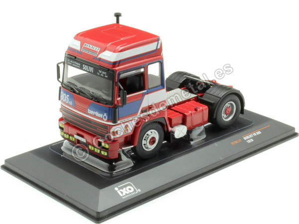 Cochesdemetal.es 1978 Cabeza Tractora Berliet TR350 Rojo/Azul/Blanco 1:43 IXO Models TR194.22