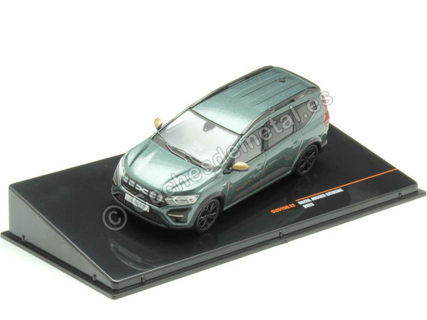 Cochesdemetal.es 2023 Dacia Jogger Extreme Verde Oscuro Metalizado 1:43 IXO Models CLC515N.22