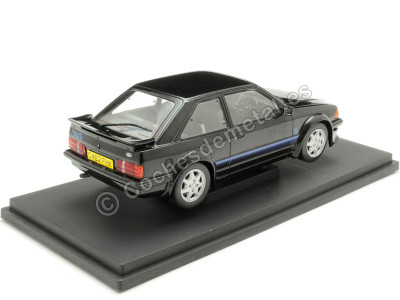 Cochesdemetal.es 1985 Ford Escort RS Turbo MKIII Negro Decorado 1:18 MC Group 18420 2