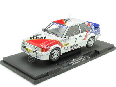 Cochesdemetal.es 1985 Ford Escort RS Turbo MKIII Nº7 Andervang/Schoonenwolf Rally Haspengou 1:18 MC Group 18421