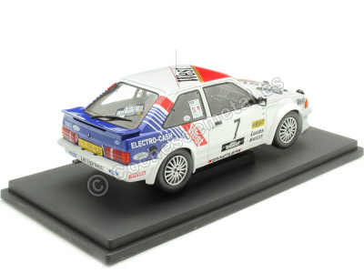 Cochesdemetal.es 1985 Ford Escort RS Turbo MKIII Nº7 Andervang/Schoonenwolf Rally Haspengou 1:18 MC Group 18421 2