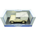 Cochesdemetal.es 1957 Land Rover Serie 1 Cerrado Beige / Gris 1:18 MC Group 18368