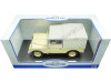 Cochesdemetal.es 1957 Land Rover Serie 1 Cerrado Beige / Gris 1:18 MC Group 18368