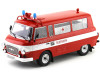 Cochesdemetal.es 1965 Barkas B 1000 Ambulancia Bomberos 1:18 MC Group 18010