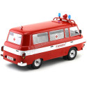 CARSDEMETAL.ES 1965 BARKAS B 1000 AMBULANCE FIREFIGHTERS 1:18 MC GROUP 18010