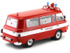 Cochesdemetal.es 1965 Barkas B 1000 Ambulancia Bomberos 1:18 MC Group 18010