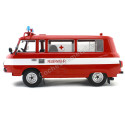 Cochesdemetal.es 1965 Barkas B 1000 Ambulancia Bomberos 1:18 MC Group 18010