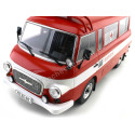 CARSDEMETAL.ES 1965 BARKAS B 1000 AMBULANCE FIREFIGHTERS 1:18 MC GROUP 18010