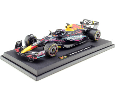 Cochesdemetal.es 2023 Red Bull Racing RB19 Nº1 Max Verstappen Ganador GP F1 Miami y Mundial de Pilotos 1:18 Bburago 18003V(M)