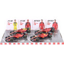 Cochesdemetal.es 2022 2023 Set 4 Scudería Ferrari F1-75 SF-23 Nº16 Charles Leclerc / Nº55 Carlos Sainz 1:43 Bburago 18-36848