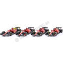 Cochesdemetal.es 2022 2023 Set 4 Scudería Ferrari F1-75 SF-23 Nº16 Charles Leclerc / Nº55 Carlos Sainz 1:43 Bburago 18-36848