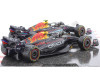 CARSDEMETAL.ES 2023 Red Bull Racing RB19 Winner Championship Set Max Verstappen + Sergio Perez 1:43 Bburago 18 ...