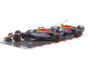 CARSDEMETAL.ES 2023 Red Bull Racing RB19 Winner Championship Set Max Verstappen + Sergio Perez 1:43 Bburago 18 ...