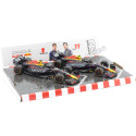 Cochesdemetal.es 2023 Red Bull Racing RB19 Ganador Campeonato Constructores Set Max Verstappen + Sergio Perez 1:43 Bburago 18...