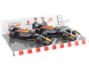 CARSDEMETAL.ES 2023 Red Bull Racing RB19 Winner Championship Set Max Verstappen + Sergio Perez 1:43 Bburago 18 ...