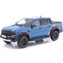 Cochesdemetal.es 2022 Ford Raptor Pick-Up Azul Metalizado Decorado 1:18 MC Group 18455