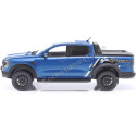 Cochesdemetal.es 2022 Ford Raptor Pick-Up Azul Metalizado Decorado 1:18 MC Group 18455