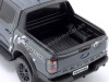 Cochesdemetal.es 2022 Ford Raptor Pick-Up Gris Metalizado Decorado 1:18 MC Group 18457