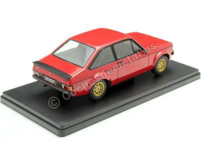 Cochesdemetal.es 1977 Ford Escort MKII RS 2000 Rojo 1:24 WhiteBox 124223 2