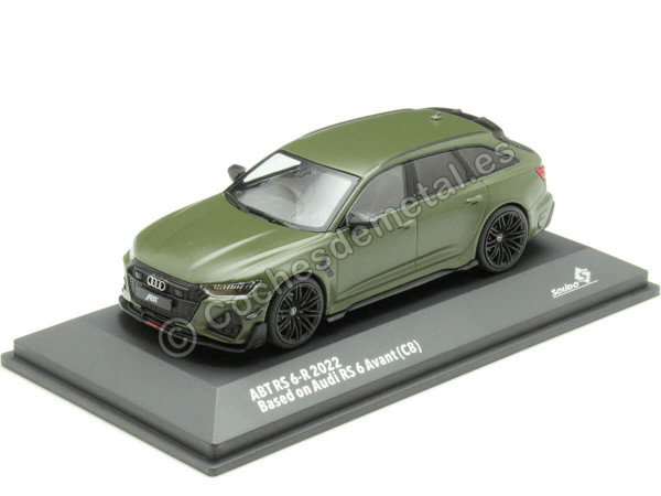 Cochesdemetal.es 2022 ABT RS6-R Basado en Audi RS6 (C8) Verde Oliva Mate 1:43 Solido S4310704