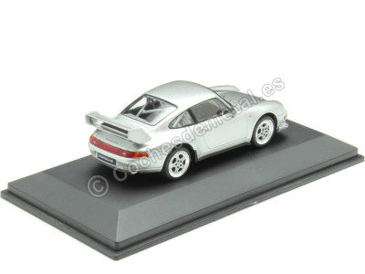 Cochesdemetal.es 1993 Porsche 911 (993) Carrera RS Clubsport Plateado Polar 1:43 Solido S4313803 2