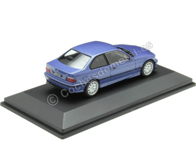 Cochesdemetal.es 1996 BMW M3 Coupe (E36) Azul Estoril 1:43 Solido S4315202 2