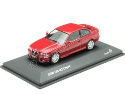 Cochesdemetal.es 1996 BMW M3 Coupe (E36) Rojo Brillante 1:43 Solido S4315201