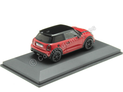 Cochesdemetal.es 2023 Mini Cooper JCW (F56) Rojo/Negro 1:43 Solido S4315001 2