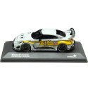 CARSDEMETAL.ES 2022 Nissan GT-R (R35) Liberty Walk Body Kit blanc / jaune décoré 1:43 Solino S4311208