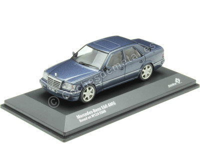 Cochesdemetal.es 1994 Mercedes-Benz E60 (W124) AMG Azul Náutico 1:43 Solido S4313203